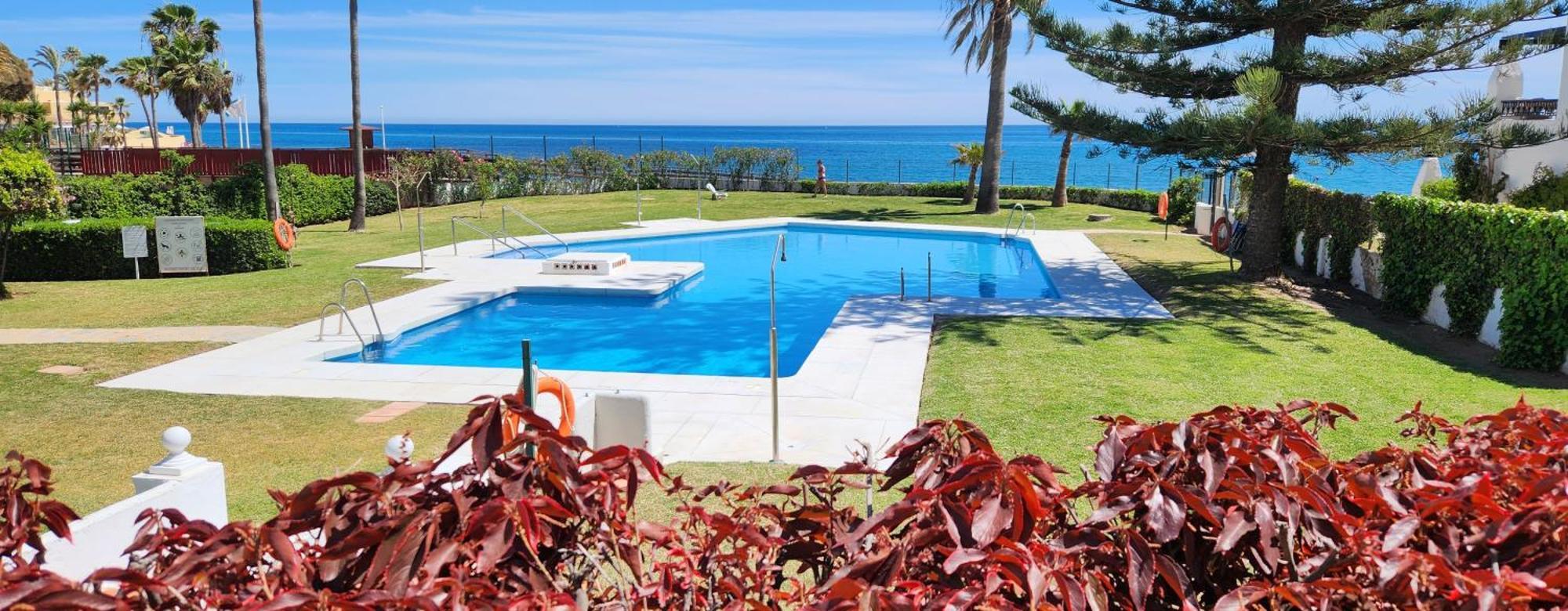Elena Flat A Little Paradise Right On The Beach Sitio de Calahonda Kültér fotó